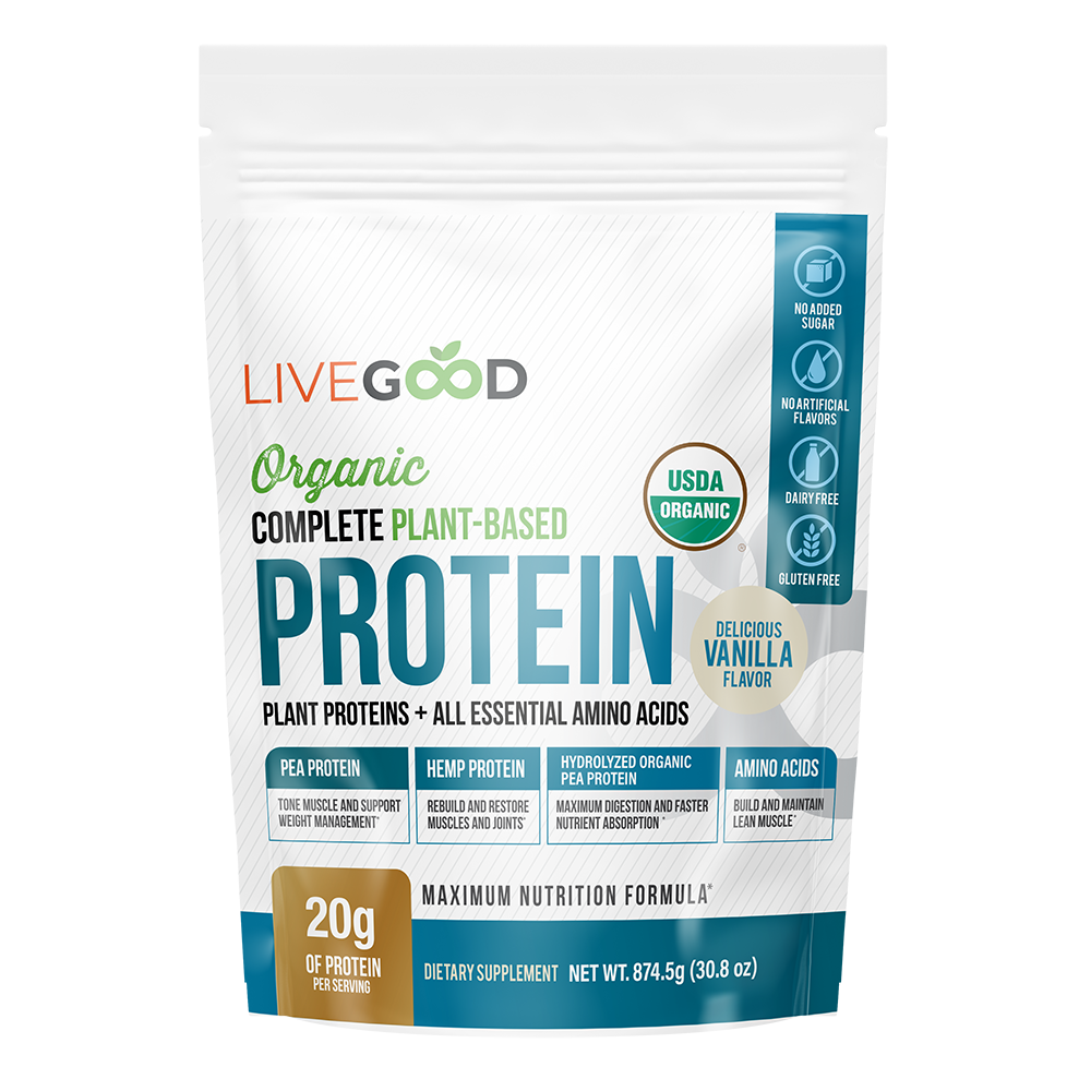 LiveGood Complete Plant-Based Protein