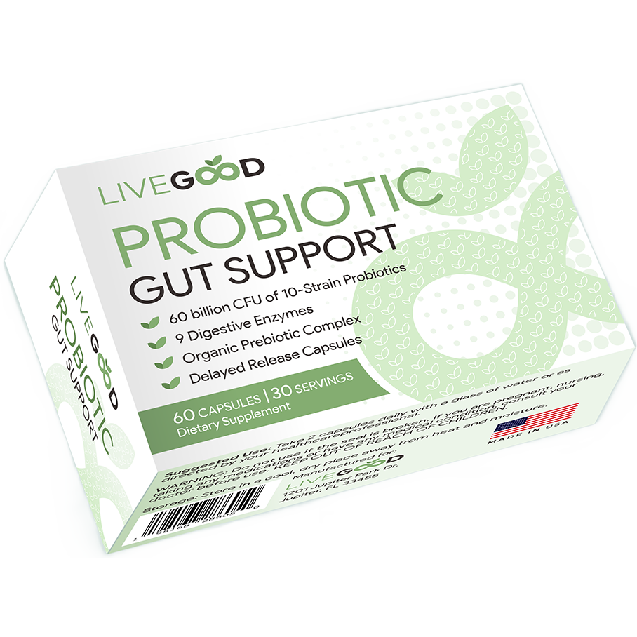 LiveGood Probiotic Gut Support